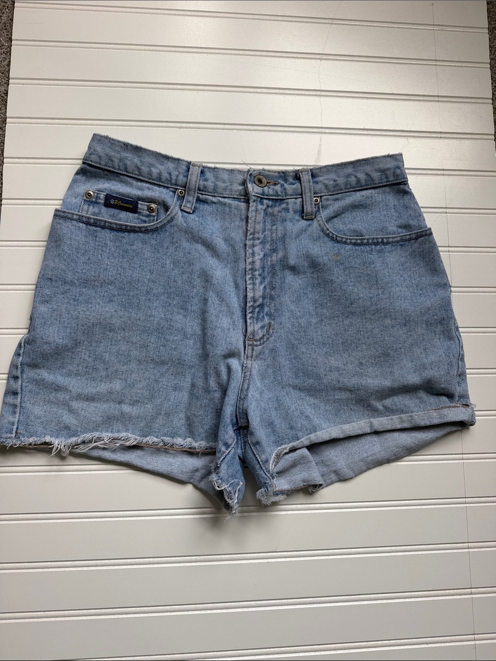 Vintage Z. Cavaricci Light Blue Denim Shorts
